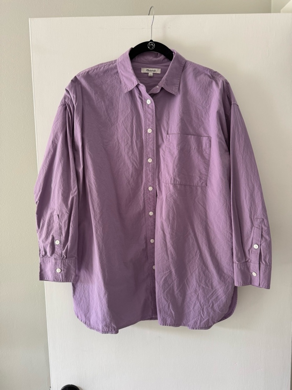 Madewell The Signature Poplin Oversized Shirt - Picture 5 of 7